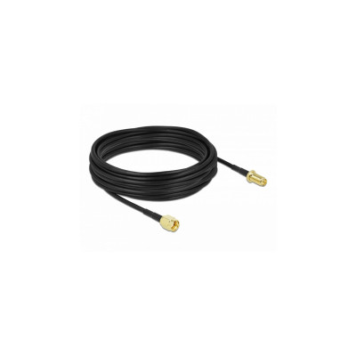 Delock Antennenkabel LMR/CFD100 RP-SMA zu RP-SMA, 10 m Delock Antennenkabel LMR/CFD100 RP-SMA zu RP-SMA, 10 m