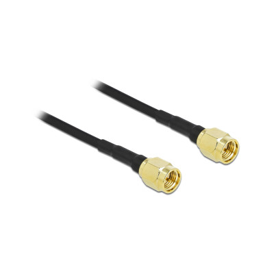 Delock Antennenkabel LTE/3G, LMR/CFD100 SMA zu SMA, 5 m