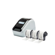 Brother Etikettendrucker QL-820NWB inkl. 3x DK-N55224