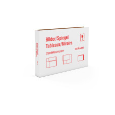 Antalis Umzugsbox 82 x 56 x 9 cm 20 Stück, Weiss