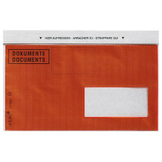 Antalis Dokumententasche C6/5 Druck, Fenster Rechts, 1000 Stück, Rot