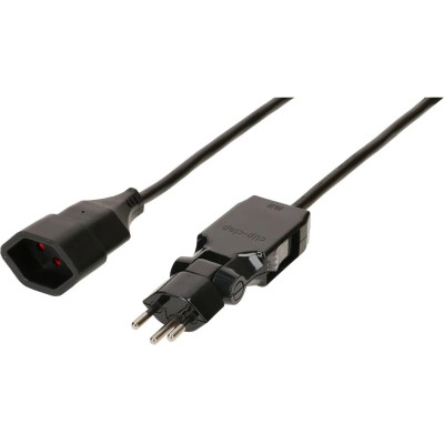 Max Hauri Verlängerungskabel 3 m T13 - T12 Clip-Clap, Schwarz Max Hauri Verlängerungskabel 3 m T13 - T12 Clip-Clap, Schwarz
