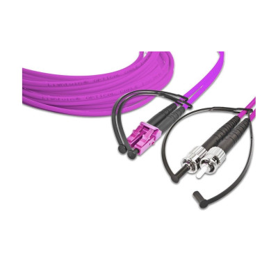 Lightwin LWL-Patchkabel LC-ST, Multimode, Duplex, OM4, 3m