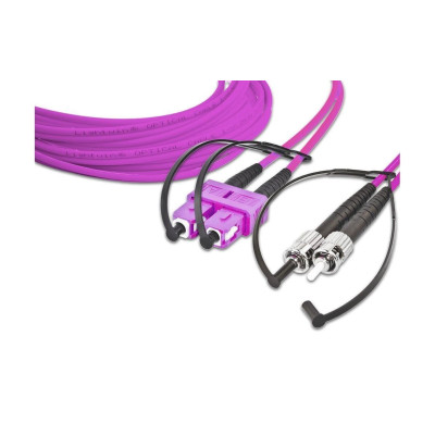 Lightwin LWL-Patchkabel SC-ST, Multimode, Duplex, OM4, 2m