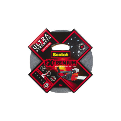 3M Klebeband Scotch Extremium Ultra 48 mm x 25 m, Schwarz 3M Klebeband Scotch Extremium Ultra 48 mm x 25 m, Schwarz