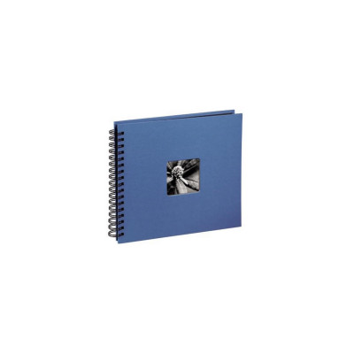 Hama Fotoalbum Fine Art 28 x 24 cm Hellblau, 50 schwarze Seiten
