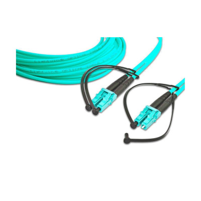 Lightwin LWL-Patchkabel LC-LC, Multimode, Duplex, OM3, 0.25m