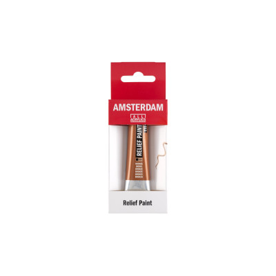 Amsterdam Acrylfarbe Reliefpaint 20 ml, Bronze