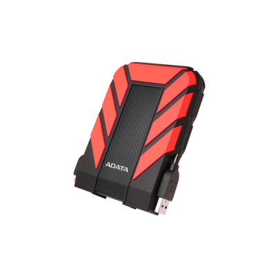 ADATA Externe Festplatte AHD710P 1 TB, Rot/Schwarz