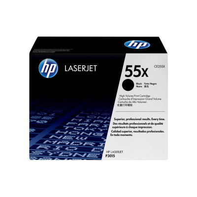 HP Toner Nr. 55X (CE255X) Black