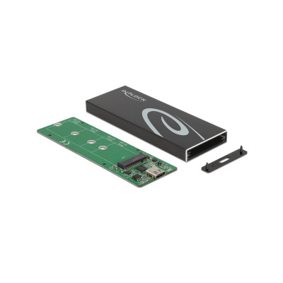 Delock Externes Gehäuse für M.2 SATA SSD mit USB Type-C Delock Externes Gehäuse für M.2 SATA SSD mit USB Type-C