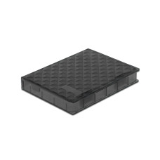Delock Schutzgehäuse für 2.5″ HDD / SSD grau