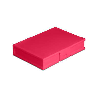 Delock Schutzgehäuse für 3.5″ HDD rot
