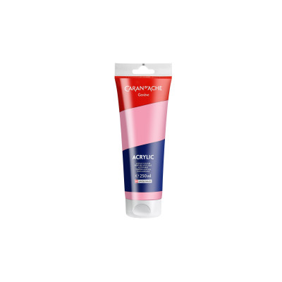 Caran d'Ache Acrylfarbe 250 ml, Rosa