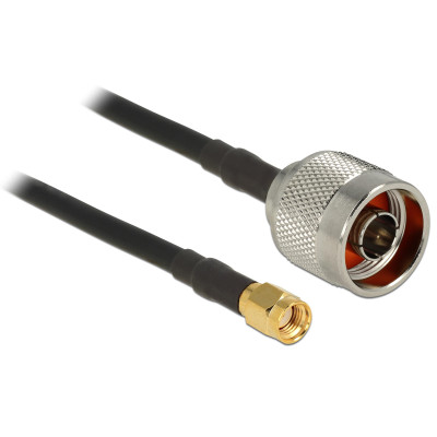 Delock Antennenkabel N-Type zu RP-SMA, 0.5 m