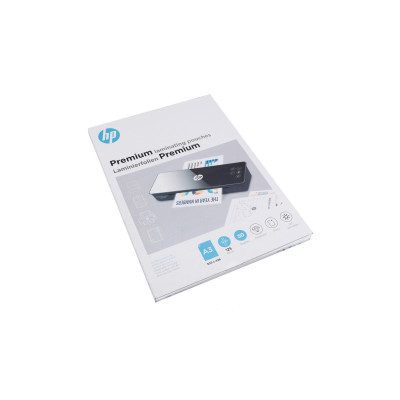 HP Laminierfolie Premium A3, 125 µm, 50 Stück, Glänzend HP Laminierfolie Premium A3, 125 µm, 50 Stück, Glänzend