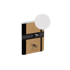 Pagna Notizbuch Pur A6, Kariert, Braun Pagna Notizbuch Pur A6, Kariert, Braun