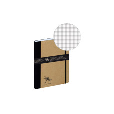 Pagna Notizbuch Pur A5, Kariert, Braun Pagna Notizbuch Pur A5, Kariert, Braun