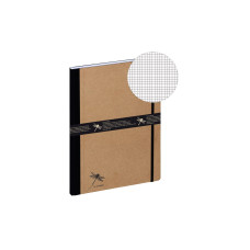 Pagna Notizbuch Pur A4, Kariert, Braun Pagna Notizbuch Pur A4, Kariert, Braun
