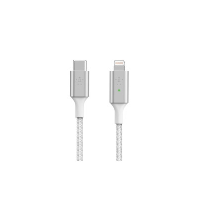 Belkin USB-Ladekabel Boost Charge LED USB-C – Lightning 1.2 m