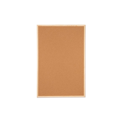 dufco Pinnwand 60 cm x 90 cm, Hellbraun