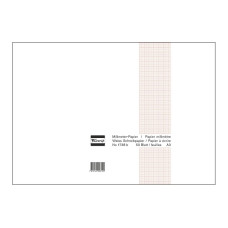 Favorit Notizblock 42 x 29.7 cm, 50 Blatt, Weiss/Braun