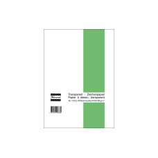 Favorit Zeichenpapier 80/85 g, 21 x 29.7 cm, 100 Blatt, Transparent