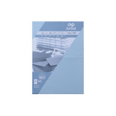 Artoz Blankokarte 1001, A5, 5 Blatt, Pastellblau