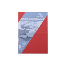 Artoz Blankokarte 1001, A5, 5 Blatt, Rot