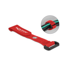 Delock Klettkabelbinder Rot 150 mm x 20 mm 5 Stück