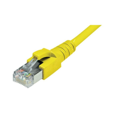Dätwyler Cables Patchkabel  Cat 6A, S/FTP, 1 m, Gelb