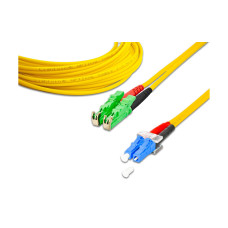 Lightwin LWL-Patchkabel LSH/APC-LC, Singlemode, Duplex, 3m
