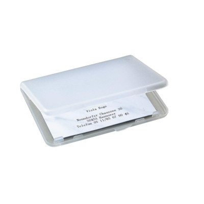 Sigel Visitenkartenetui  Transparent