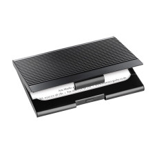 Sigel Kreditkartenetui 9.5 x 6.2 x 7 cm, Schwarz