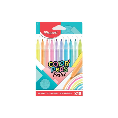 maped Fasermaler Color Peps Pastell 10 stück