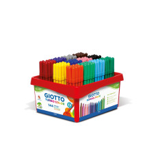 Giotto Fasermaler Turbo Color Schulset 144 Stück Giotto Fasermaler Turbo Color Schulset 144 Stück