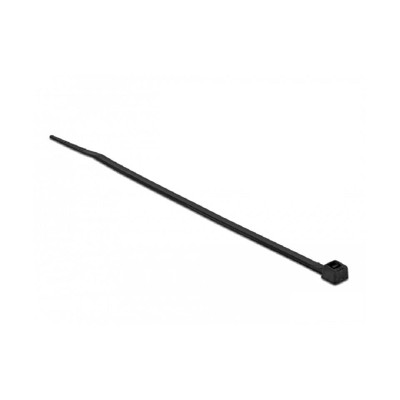 Delock Kabelbinder Schwarz 150 mm x 3.6 mm, 100 Stück