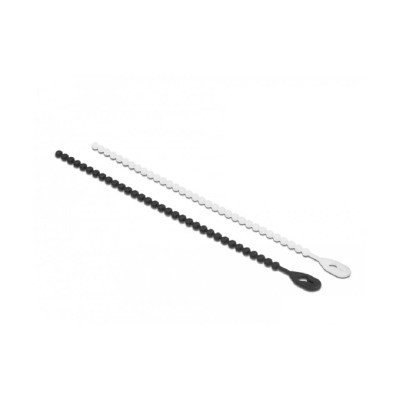 Delock Kabelbinder Schwarz/Weiss 180 mm x 3.6 mm, 100 Stück Delock Kabelbinder Schwarz/Weiss 180 mm x 3.6 mm, 100 Stück