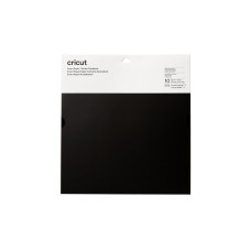 Cricut Stickerpapier Smart 30.5 x 30.5 cm, 10 Blatt, Schwarz