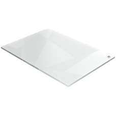 Nobo Acryl-Notiztafel Flach liegend A4, Transparent
