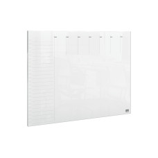 Nobo Acryl-Notiztafel Wochenplaner A4, Transparent