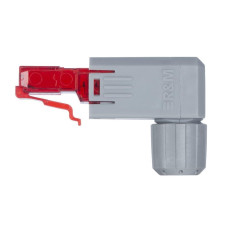 R&M Stecker FM45 Cat. 6A, 90°, 1 Stück, Grau