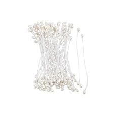 Creativ Company Papierdekoration Blütenstaub Weiss