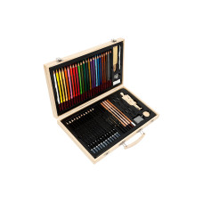 Creativ Company Malstiftebox  Set 51-teilig