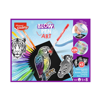 maped Airbrush-Pustestifte Blow Pen Art Mehrfarbig