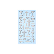 HobbyFun Motivsticker Kommunion/Konfirmation 1 Blatt