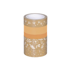 Heyda Washi Tape Natur Blätter Orange Heyda Washi Tape Natur Blätter Orange
