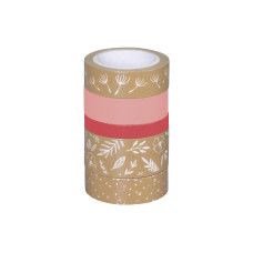 Heyda Washi Tape Natur Blätter Rosa Heyda Washi Tape Natur Blätter Rosa
