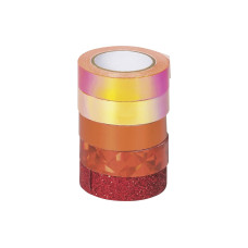 Heyda Washi Tape Effekt Mix Basic Orange