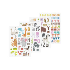 Heyda Bastelset Fensterbilder Tiere/Alphabet Heyda Bastelset Fensterbilder Tiere/Alphabet